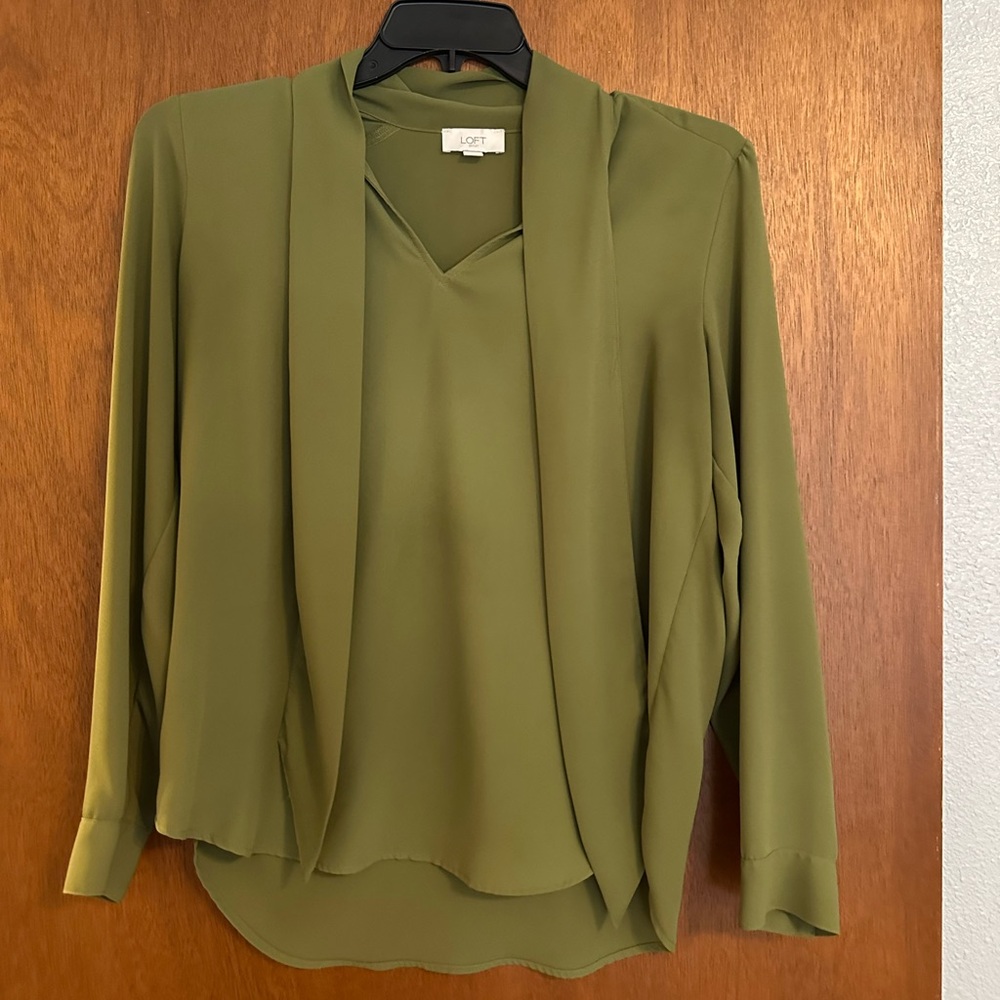 LOFT Sage Green Women's Blouse